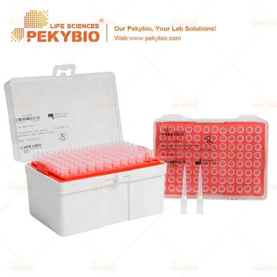 Fabricación al por mayor de puntas de filtro de pipeta electrónica mecánica de naturaleza robótica de laboratorio con barrera de aerosol para laboratorio Eppendorf