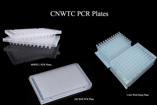 Película adhesiva de película de sellado de PCR Elisa de 96 pocillos para uso en laboratorio de microplacas