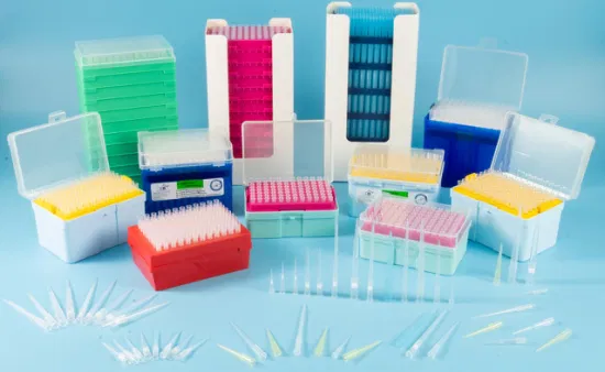 Consumibles de laboratorio Puntas de pipeta de transferencia esterilizadas compatibles con varias pipetas Agilent/Beckman/Hamilton/Tecan/PerkinElmer/Olympus/Rainin/Zymark/Cybi/HlTACHl