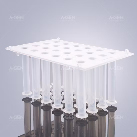 ADN/ARN libre de pirógenos, polipropileno PP, extra largo, 24 peines con punta magnética para extracción de ácido nucleico (kingfisher flex)